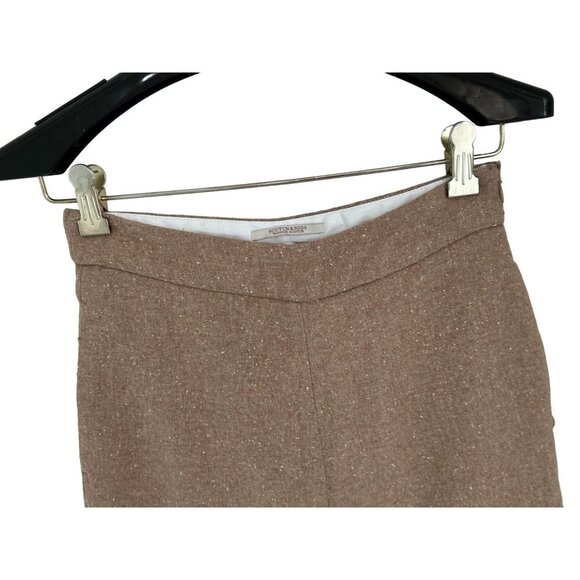 SCOTCH & SODA Wide Leg Pants Wool Blend Lined Beige Size XSmall - Picture 2 of 8